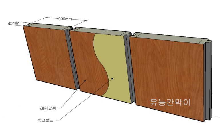 랩핑칸막이 디테일