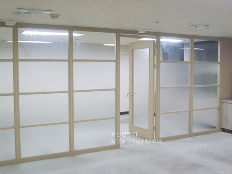 유리칸막이 4단격자