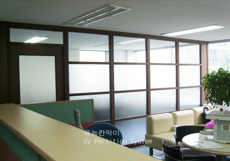 유리칸막이4단격자